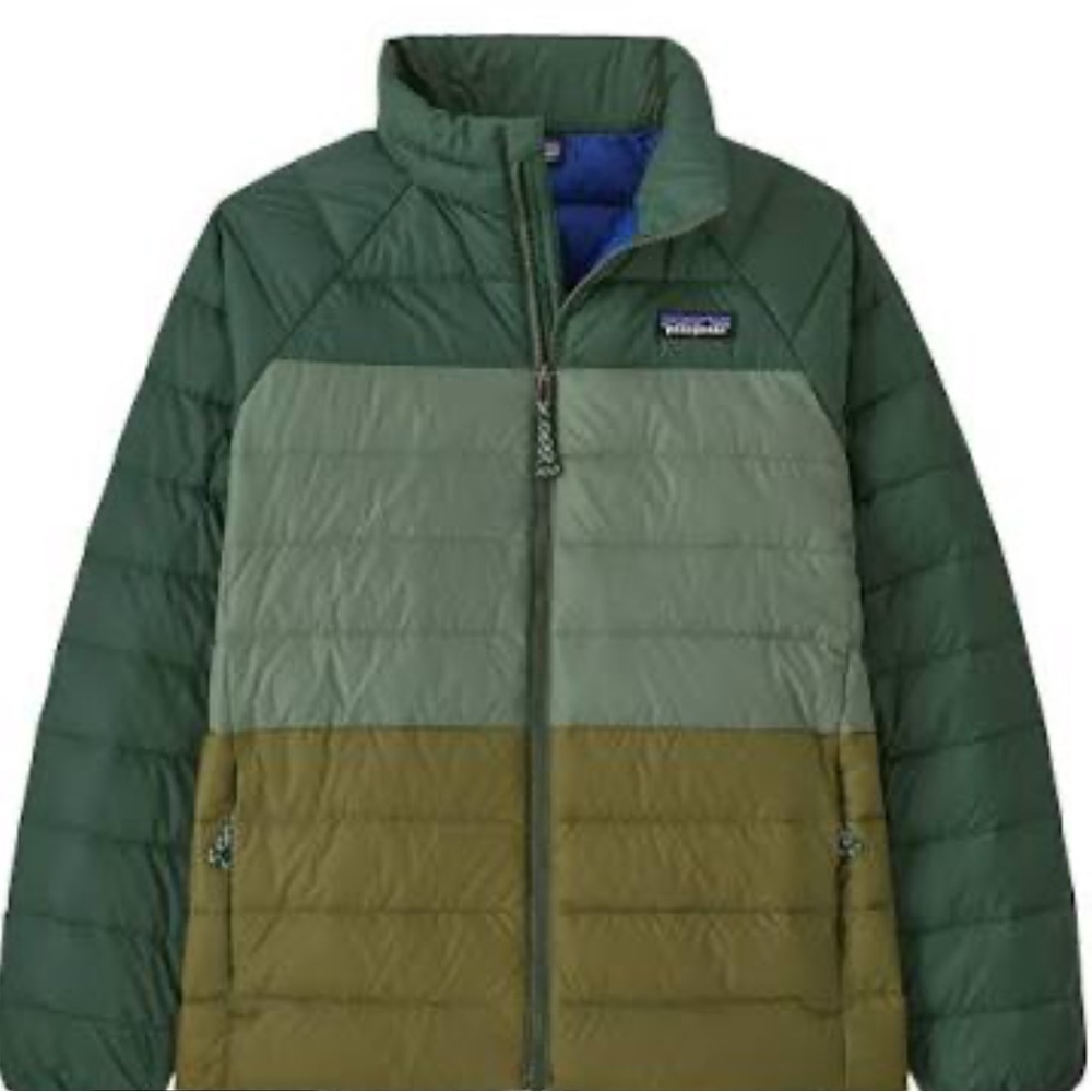 Patagonia Kids Down Sweater Jacket M 10 (patches)